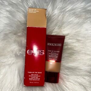 One/Size Turn Up The Base BBB Cream Medium 3 (G) Golden‎ Undertones 30ml 1oz NEW